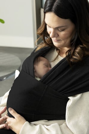 ผ้าอุ้มเด็ก BBLUV - CHIMPAROO - SNUG สีดำ_7